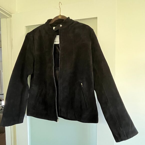 Free People Understated Leather Looker Jacket - Picture 3 of 4